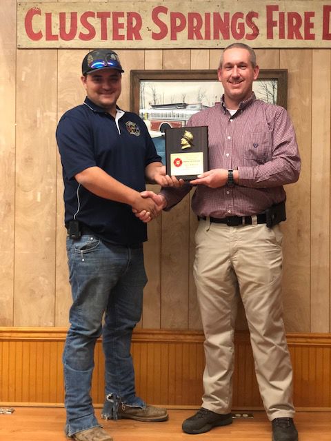 Firefighter of the year award